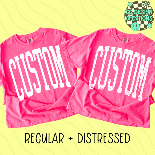CUSTOM MASCOT SKINNY VARSITY PNG DIGITAL DOWNLOAD (REG + DIS INCLUDED)