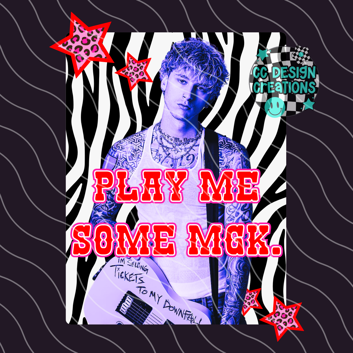 Play Me Some MGK PNG Digital Download
