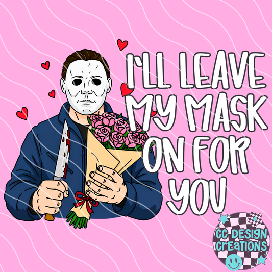 Michael Mask PNG Digital Download