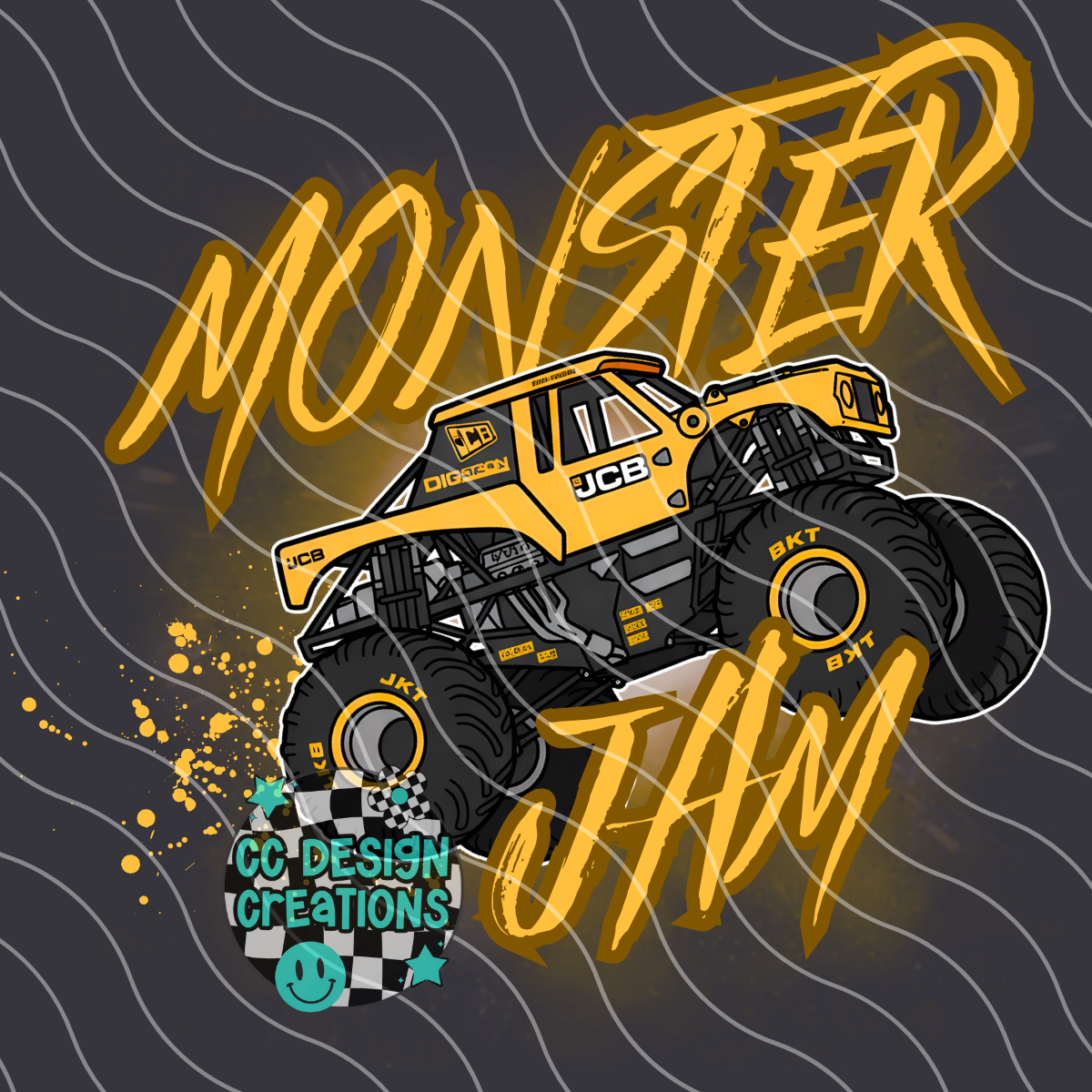 MJ Digatron PNG Digital Download