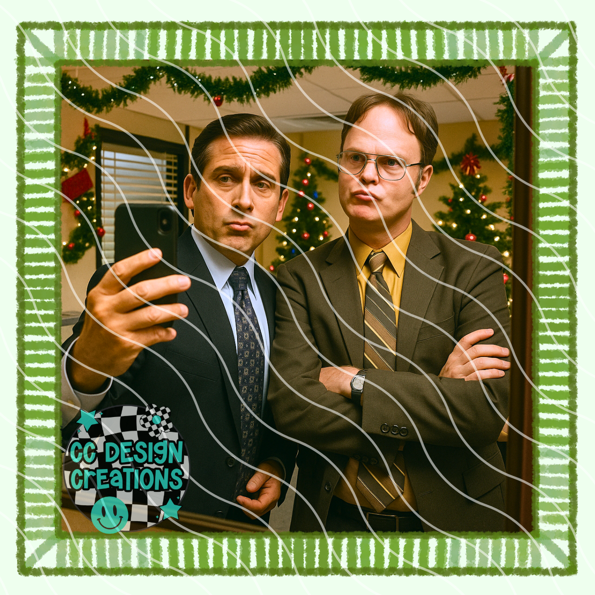 Office Selfie PNG Digital Download