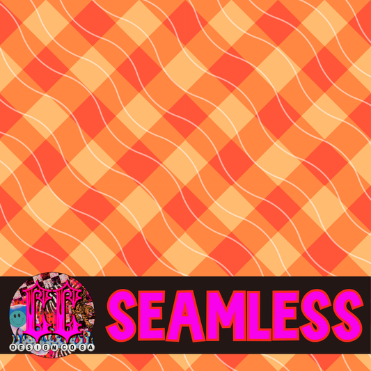 PLAID THANKSGIVING SEAMLESS PNG DIGITAL DOWNLOAD
