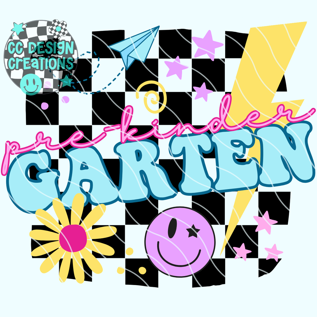 Retro BTS Pre Kindergarten PNG Digital Download – CC DESIGN CO GA