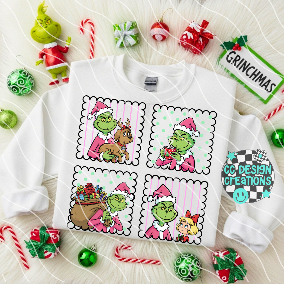 Grinchmas PNG Digital Download