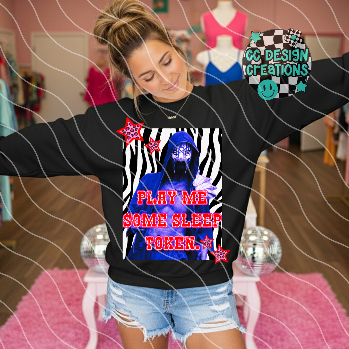 Play Me Some Sleep Token PNG Digital Download