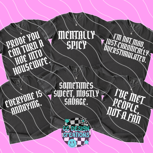 Snarky BUNDLE PNG Digital Download (Black + White)