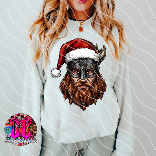VIKINGS CHRISTMAS SKETCH MASCOT PNG DIGITAL DOWNLOAD