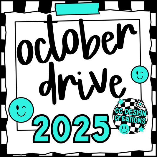 OCTOBER 2025 DIGITAL DESIGN DRIVE (128 DESIGNS)